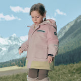 Dave&Bella Kids Girls/Boys Winter Outdoor Mid-length Windproof Cozy Hooded Down Coats