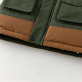 Dave&Bella Kids Girls/Boys Winter Outdoor Mid-length Windproof Cozy Hooded Down Coats