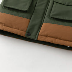Dave&Bella Kids Girls/Boys Winter Outdoor Mid-length Windproof Cozy Hooded Down Coats