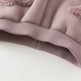 Dave&Bella Toddler Girls/Boys Versatile Adjustable Waistband Plush-lined Sweatpants