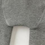 Dave&Bella Kids Girls Beige/Grey Plush-lined Warm Footless Tights Leggings