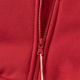 Dave&Bella Toddler Boys Festival Red Long-sleeved Hooded Outwear Plush-lined Coats