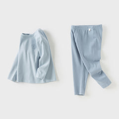 Dave&Bella Kids Girls/Boys Charming Color Breathable Cotton Sleepwear Pajamas