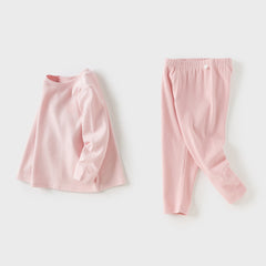 Dave&Bella Kids Girls/Boys Charming Color Breathable Cotton Sleepwear Pajamas