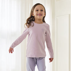 Dave&Bella Kids Girls/Boys Charming Color Breathable Cotton Sleepwear Pajamas