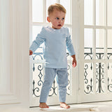 Dave&Bella Kids Girls/Boys Charming Color Breathable Cotton Sleepwear Pajamas