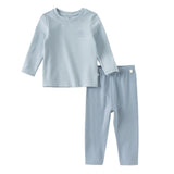 Dave&Bella Kids Girls/Boys Charming Color Breathable Cotton Sleepwear Pajamas