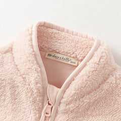 Dave&Bella Toddler Girls/Boys Cute Cartoon Animal-shaped Sleeveless Soft Plush Vest Tops