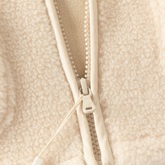 Dave&Bella Toddler Girls Sweet Beige Outwear Long-sleeved Padded Coats