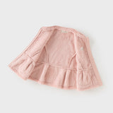 Dave&Bella Toddler Girls Sweet Pink Sleeveless Outdoor Padded Vests