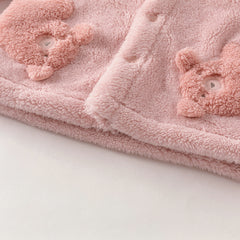 Dave&Bella Toddler Girls/Boys Winter Cozy Plush Long Sleeve Night Pajamas