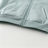 Dave&Bella Toddler Girls/Boys Soft Plush-lined Outwear Hooded Coats