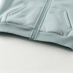 Dave&Bella Toddler Girls/Boys Winter Soft Plush-lined Outwear Hooded Coats