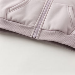 Dave&Bella Toddler Girls/Boys Winter Soft Plush-lined Outwear Hooded Coats