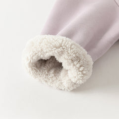 Dave&Bella Toddler Girls/Boys Winter Soft Plush-lined Outwear Hooded Coats