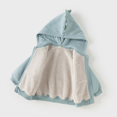 Dave&Bella Toddler Girls/Boys Winter Soft Plush-lined Outwear Hooded Coats