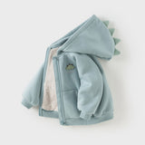 Dave&Bella Toddler Girls/Boys Soft Plush-lined Outwear Hooded Coats