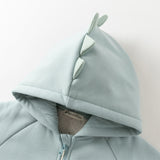Dave&Bella Toddler Girls/Boys Soft Plush-lined Outwear Hooded Coats