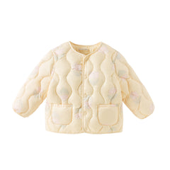 Dave&Bella Toddler Girls/Boys Lightweight Cute Print Warm Outwear Windproof Down Coats