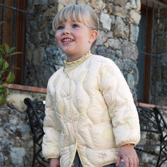Dave&Bella Toddler Girls/Boys Lightweight Cute Print Warm Outwear Windproof Down Coats