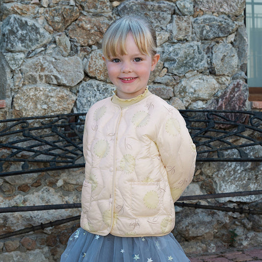 Dave&Bella Toddler Girls/Boys Lightweight Cute Print Warm Outwear Windproof Down Coats