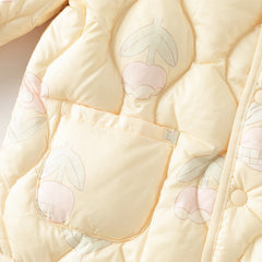 Dave&Bella Toddler Girls/Boys Lightweight Cute Print Warm Outwear Windproof Down Coats