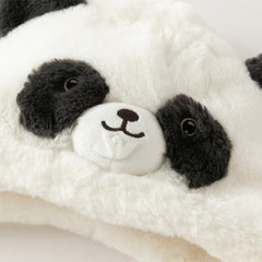 Dave&Bella Toddler Girls/Boys Soft Plush Ear-Warming Playful Panda/Rabbit-Shaped Hats
