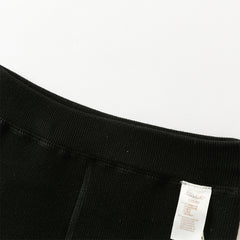 Dave&Bella Toddler Girls Grey/Black Cozy Plush-lined Daily Tights Leggings