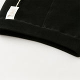 Dave&Bella Toddler Girls Grey/Black Cozy Plush-lined Daily Leggings