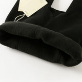 Dave&Bella Toddler Girls Grey/Black Cozy Plush-lined Daily Leggings