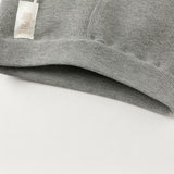 Dave&Bella Toddler Girls Grey/Black Cozy Plush-lined Daily Leggings