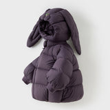 Dave&Bella Toddler Girls Winter Cute Rabbit-ear Outdoor Waterproof Cozy Down Coats