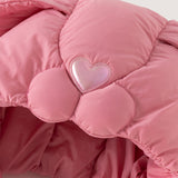 Dave&Bella Toddler Girls Winter Cute Rabbit-ear Outdoor Waterproof Cozy Down Coats