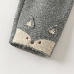 Dave&Bella Toddler Girls Sweet Pink/Grey Slim Soft Plush-lined Leggings