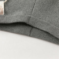 Dave&Bella Toddler Girls Sweet Pink/Grey Slim Soft Plush-lined Leggings