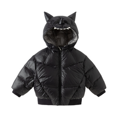 Dave&Bella Toddler Boys Winter Cute Monster-shaped Outwear Hooded Cozy Down Coats