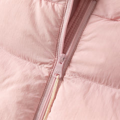 Dave&Bella Baby Girls/Boys Winter Stylish Windproof Hooded Cozy Down Rompers