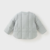 Dave&Bella Toddler Girls/Boys Cozy Multi-color Simple Versatile Padded Quilted Liner Jacket -1