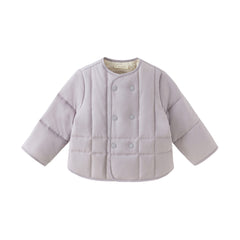 Dave&Bella Toddler GirlsBoys Autumn Warm Simple Versatile Padded Outwear Coats