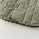 Dave&Bella Toddler Girls/Boys Cozy Multi-color Simple Versatile Padded Quilted Liner Jacket -1