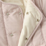 Dave&Bella Toddler Girls/Boys Cozy Multi-color Simple Versatile Padded Quilted Liner Jacket -1