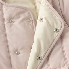 Dave&Bella Toddler GirlsBoys Autumn Warm Simple Versatile Padded Outwear Coats