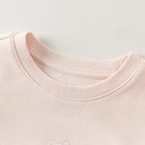 Dave&Bella Toddler Girls Pink/Purple Sweet Cute Print Soft Cozy Skin-Friendly Pajamas