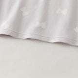 Dave&Bella Toddler Girls Pink/Purple Sweet Cute Print Soft Cozy Skin-Friendly Pajamas