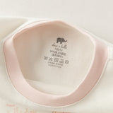 Dave&Bella Toddler Girls Pink/Beige Sweet Print Soft Comfortable Pajamas
