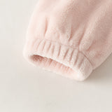 Dave&Bella Toddler Girls Pink Sweet Cute Bow Tie Hooded Comfortable Pajamas