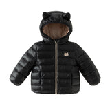 Dave&Bella Toddler Girls/Boys Multie Color Hooded Lightweight Puffer Duck Down Jackets