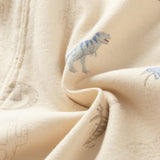 Dave&Bella Toddler Boys  Blue/Yellow Dinosaur Print Comfortable Pajamas