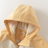 Dave&Bella Kid Girls/Boys Multiple Colors Hooded Fleece-Line Windproof Jackets