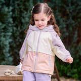 Dave&Bella Kid Girls/Boys Multiple Colors Hooded Fleece-Line Windproof Jackets